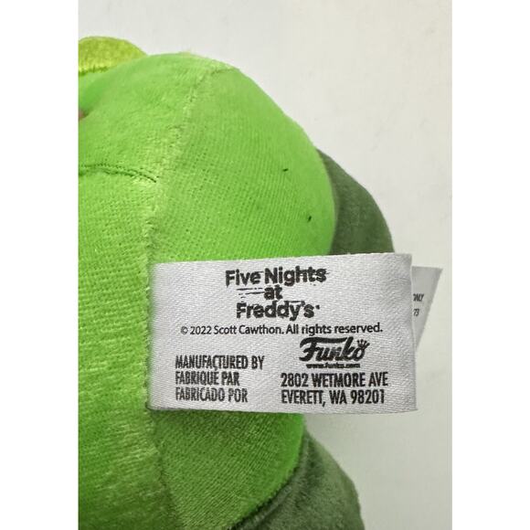 Funko Five Nights At Freddys Radioactive Foxy Stuffed Animal Plush Collector - Picture 5 of 5
